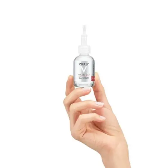 Vichy LiftActiv 1.5% Hyaluronic Acid Wrinkle Corrector, Hyaluronic Acid Face Serum with Vitamin C - 1.01 fl oz image {8}