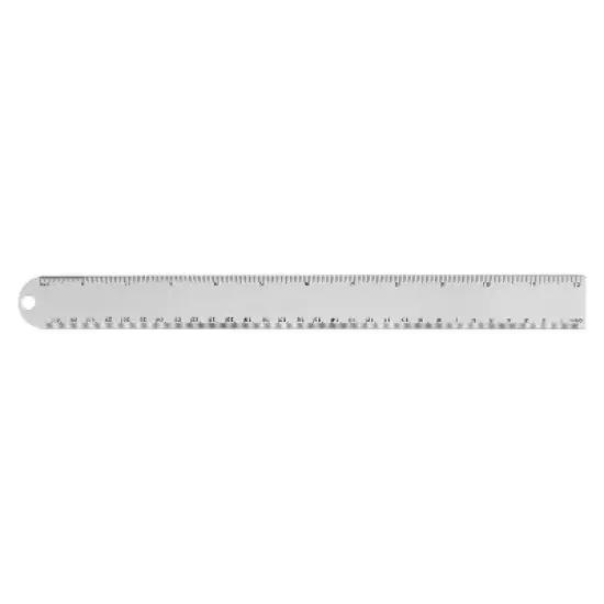 12" Metal Ruler - up&up&trade; image {4}