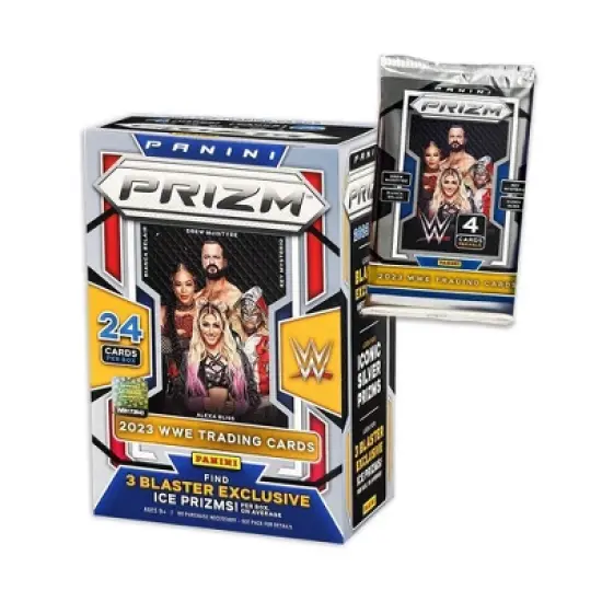 2023 Panini WWE Prizm Trading Card Blaster Box image {1}