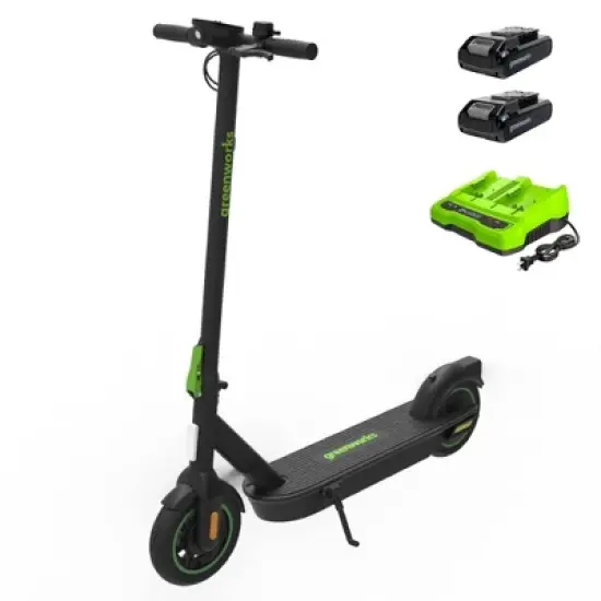 Greenworks 10" 4Ah Battery and 4Amp Outdoor Elliptical E-Bike image {12}