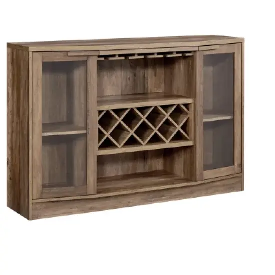 Home Source Jill Zarin Bar Cabinet with Curved Glass Doors image {9}