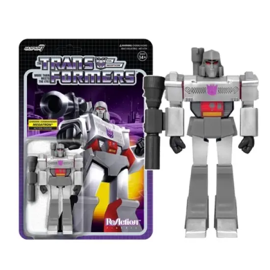 Super7 Transformers Megatron Figure - Exclusive Gray (Target Exclusive) image {1}