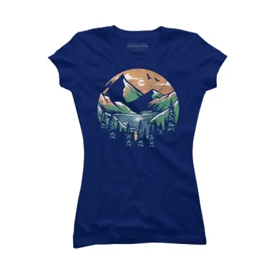 Junior's Design By Humans Happiness Place By orangedan T-Shirt image {6}