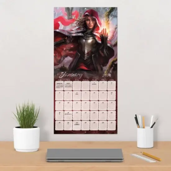 Trends International 2026 Magic the Gathering 12"x12" Wall Calendar image {4}
