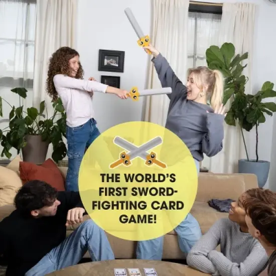 Exploding Kittens Let's Hit Each Other With Fake Swords Party Game image {5}