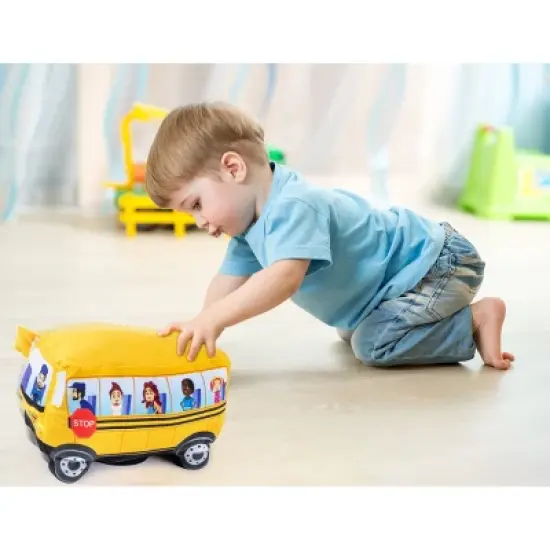 Plush Creations Rattle Soother - School Bus image {6}