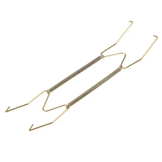 Unique Bargains Stainless Steel Zinc Plated Wall Hanging Plate Drying Rack image {2}