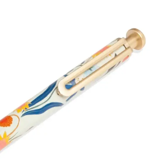 U Brands 3pk Ballpoint Pens Black Ink Monterey Botanical Studies image {6}