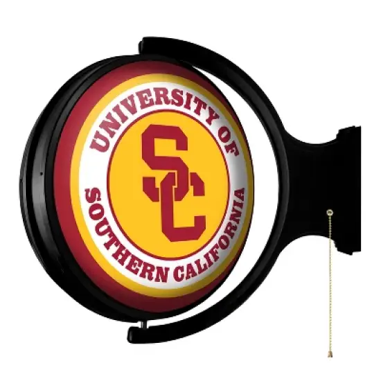 University Original Round Rotating Lighted Wall Sign image {75}