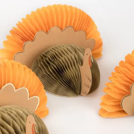 Meri Meri Turkey Place Cards (Pack of 8) image {2}