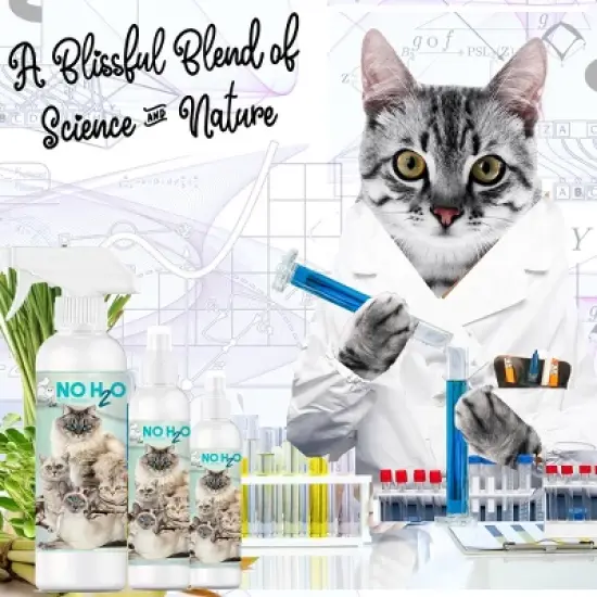 The Blissful Cat No H2O Spray Shampoo image {6}
