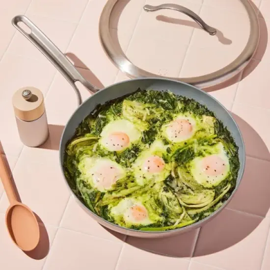 Five Two Covered Nonstick 12" Skillet image {2}