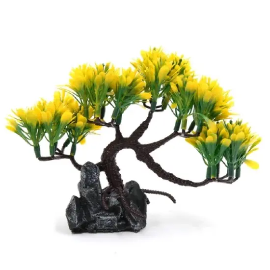 Unique Bargains Home Plastic Plant Landscape Ornament Decorations image {4}