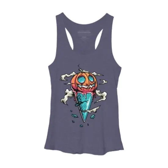 Women's Design By Humans Halloween By anggatantama Racerback Tank Top image {5}