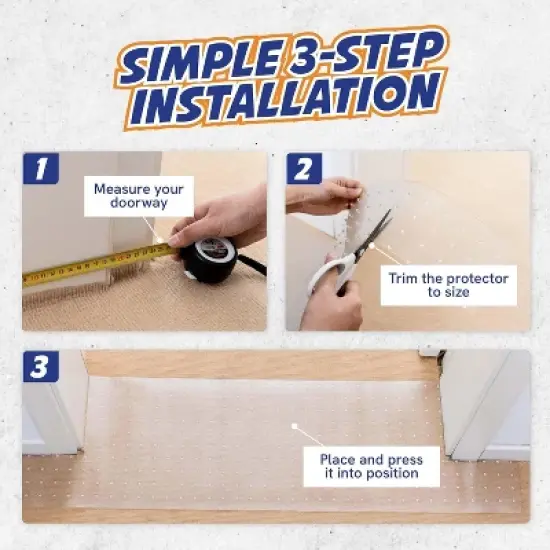 Panther Armor Scratch-Proof Carpet Protector for Pets, Hardwoord Floor Protector for Dogs and Cats image {5}