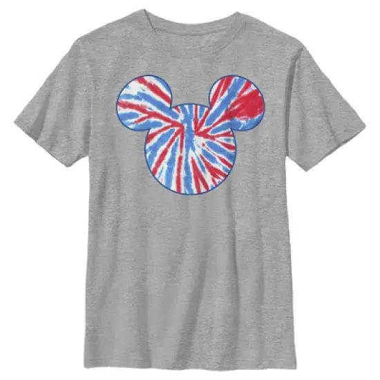 Boy's Disney Mickey and Friends Americana Tie Dye T-Shirt image {4}