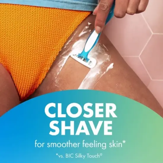 BiC Soleil Comfort Women's 4-Blade Disposable Razor - 10ct image {4}