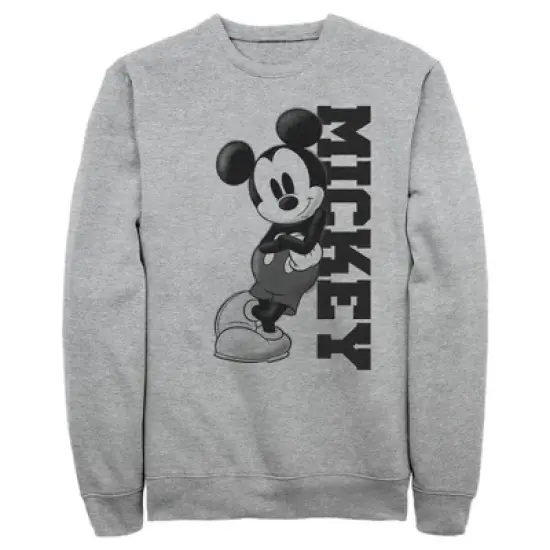 Men's Mickey & Friends Retro Leaning Sweatshirt image {3}