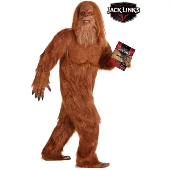 HalloweenCostumes.com Sasquatch Costume Bigfoot Outfit Mascot Messin With Sasquatch Halloween Costume, Adult Big and Tall Sizes image {4}