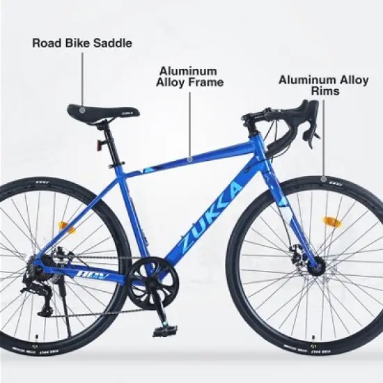 700C Road Bike ,7-speed Rear Derailleur and 7 Speed Shifter Road Bike for Boys and Girls Over 12 Years Old image {3}