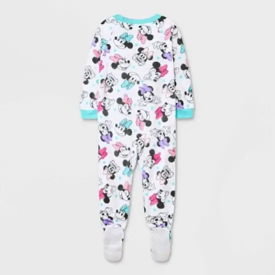 Toddler Girls' Minnie Mouse Wearable Blanket - White image {1}