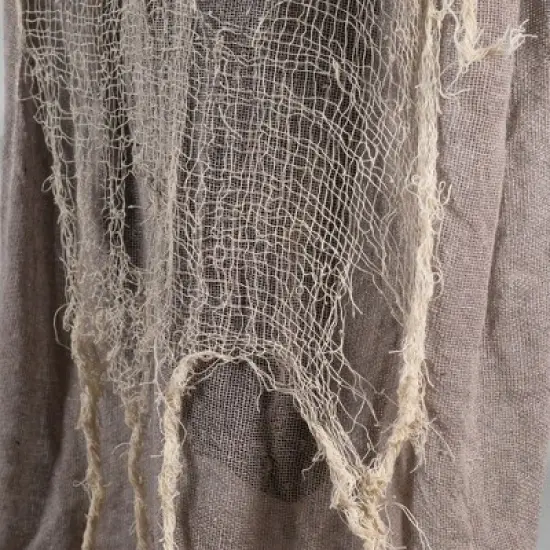 Northlight 36" Prelit Touch Activated Death Reaper Hanging Halloween Decoration - White/Gray image {6}