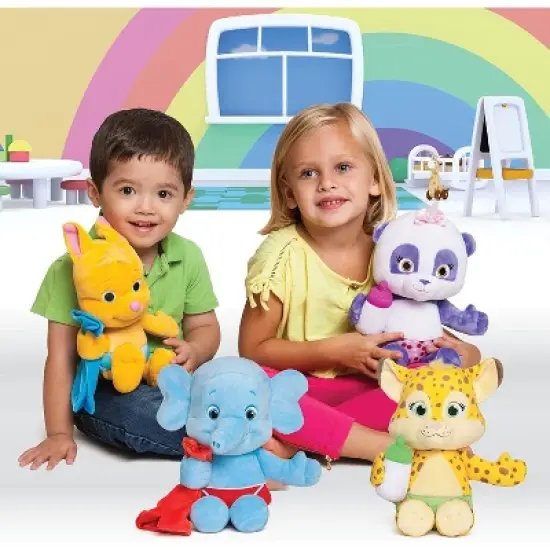 Word Party Snap Toys Plush Stuffed Animal Toy - Bailey 10" image {2}