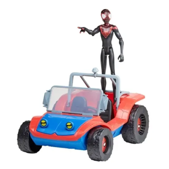 Marvel Spider-Man Spider-Mobile Vehicle and Figure image {4}