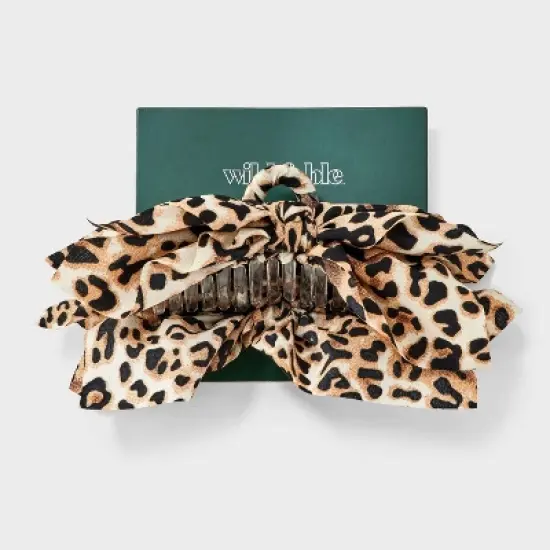 Triple Bow Claw Hair Clip - Wild Fable&trade; image {1}