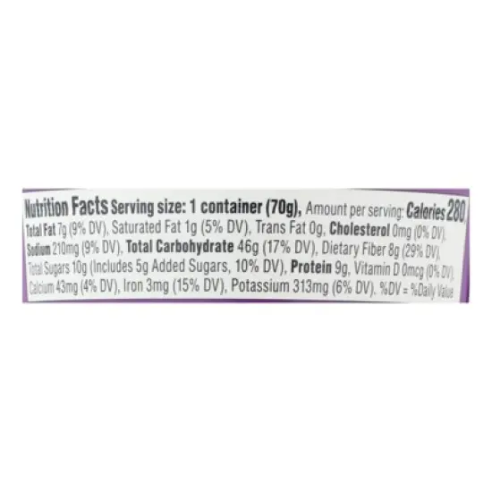 Bob's Red Mill Organic Fruit & Seed Oatmeal Cup - Case of 12/2.47 oz image {5}