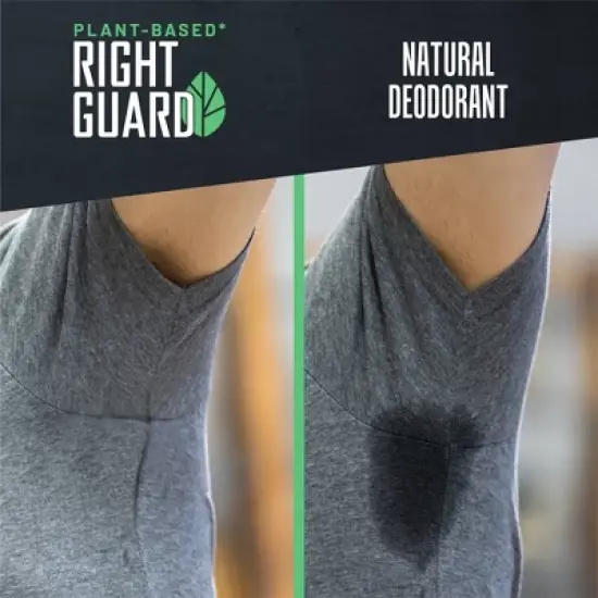 Right Guard Plant Based Invisible Solid Antiperspirant & Deodorant for Men with Sensitive Skin - Fresh - 2.6oz image {2}
