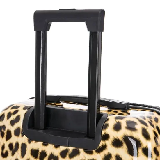 InUSA PRINTS Lightweight Hardside Medium Checked Spinner Suitcase - Cheetah image {11}