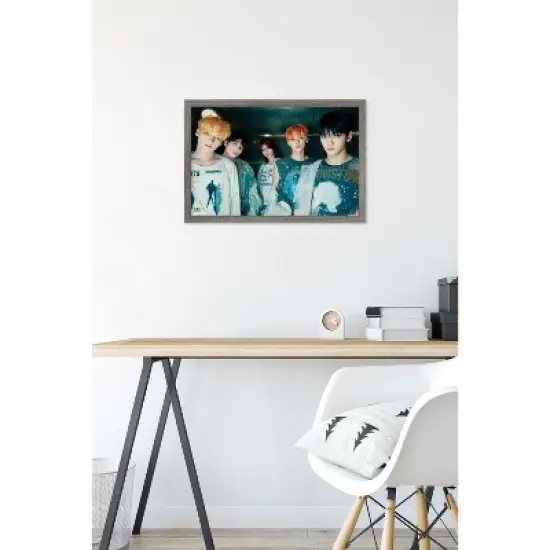 Trends International TOMORROW X TOGETHER - The Name Chapter: FREEFALL - MELANCHOLY Framed Wall Poster Prints image {5}
