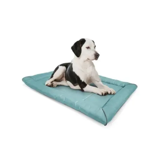 Precious Tails Xtra Tuff Dog Crate Mat - L - Aqua Blue image {3}