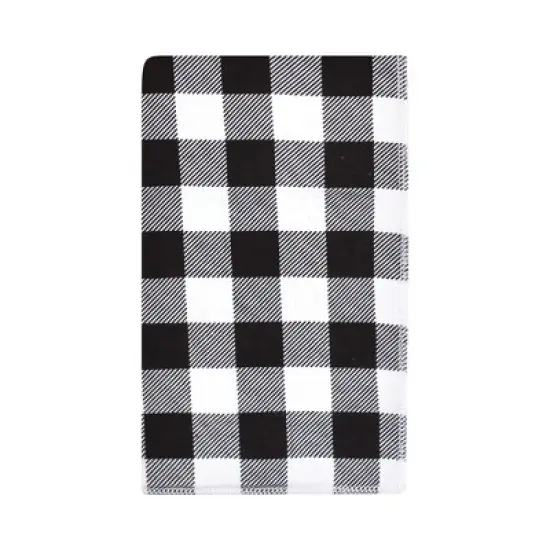 Hudson Baby Infant Boy Cotton Flannel Burp Cloths, Buffalo Plaid Bear, One Size image {4}