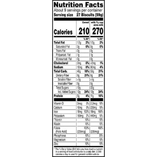 Kellogg's Frosted Mini-Wheats Pumpkin Spice Breakfast Cereal - 20oz image {11}