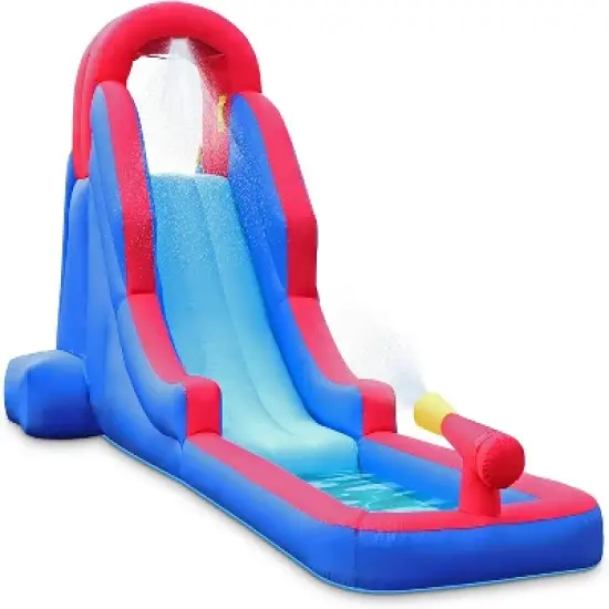 Sunny & Fun Inflatable Kids Backyard Water Park W/Slide image {7}