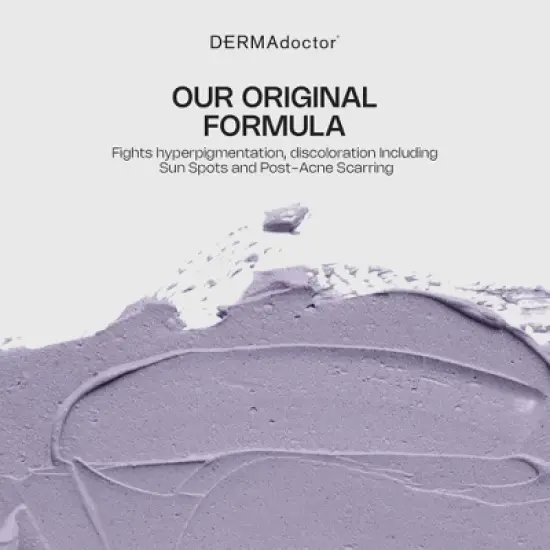 DERMAdoctor Kakadu C Amethyst Clay Detox Mask with vitamin C for dark spots, dull skin, oil control, and pore refining, 1.69 oz. image {2}