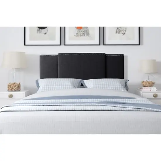 Fairfield 3 - In - 1 Expandable Fabric Padded Headboard - CorLiving image {2}