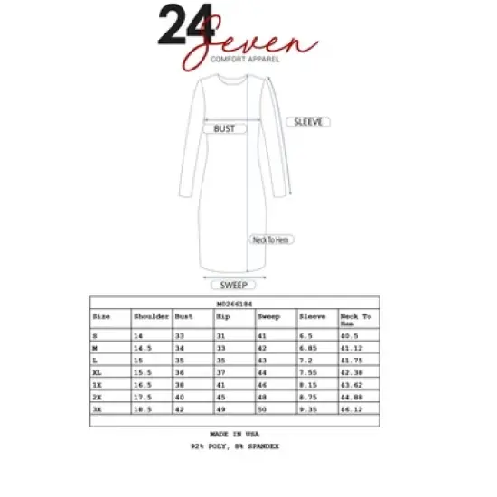 24seven Comfort Apparel Women's Maternity Wrap Dress image {3}