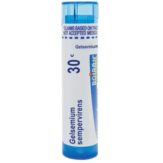 Gelsemium Sempervirens 30C by Boiron Homeopathic Single Medicine For Stress & Sleep  -  80 Pellet image {2}