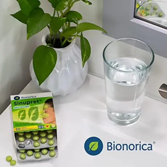Bionorica Sinupret Adult Strength Sinus - Immune Support Supplement - All Natural - Herbal Nasal Passage & Immunity Boost image {6}