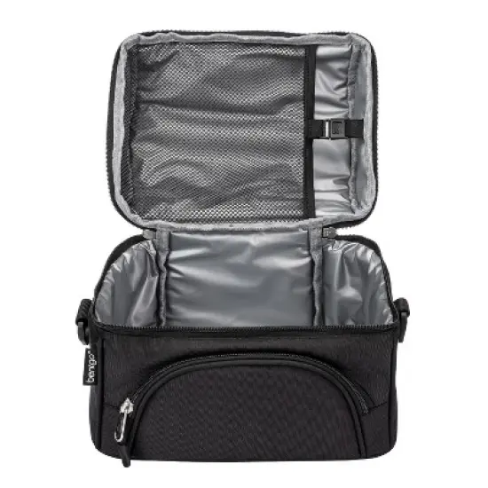 Bentgo Deluxe Lunch Bag, Durable & Insulated Bag, Internal Mesh Pocket & 2-Way Zippers image {2}