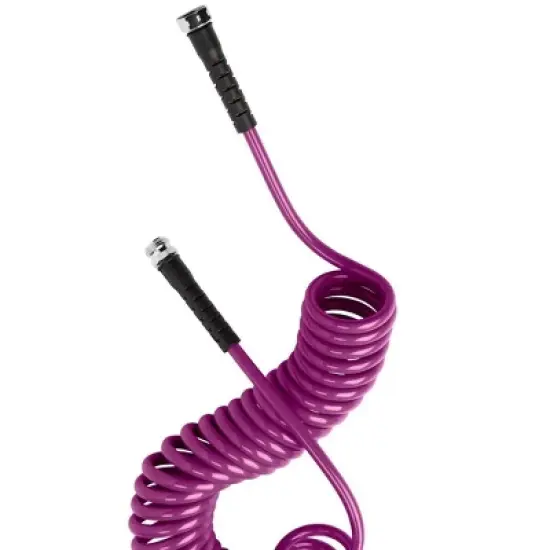 Gardener's Supply Company Ultra Lightweight Coil Garden Hose | Expandable & Retractable BPA Free For Outdoor Garden Watering Drinking Water Safe | 50' image {4}