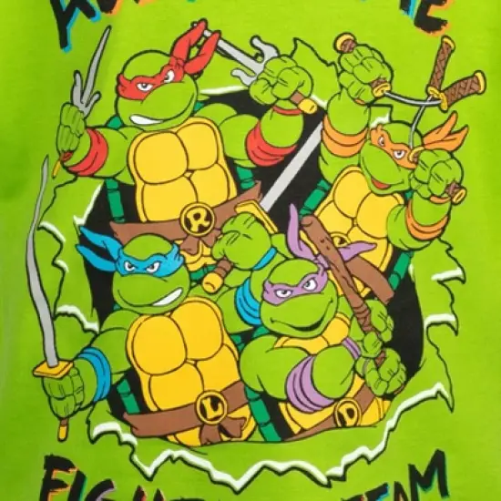 Teenage Mutant Ninja Turtles Donatello Michelangelo Raphael T-Shirt and Mesh Shorts Outfit Set Toddler image {3}