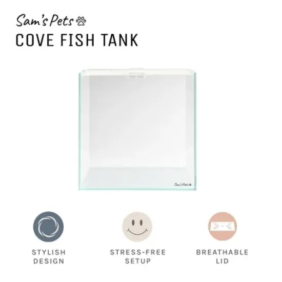 Sam's Pets Cove 11 Gallon Fish Tank image {3}
