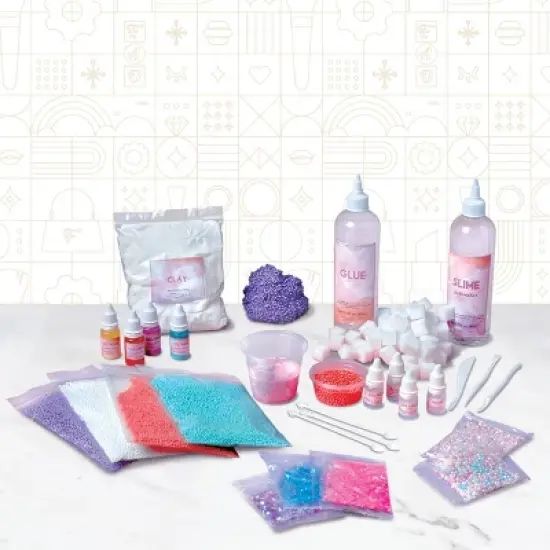 FAO Schwarz Magical Colorful Glitter Unicorn Slime Kids Craft Kit - 39pc: Creativity & Sensory Development image {5}