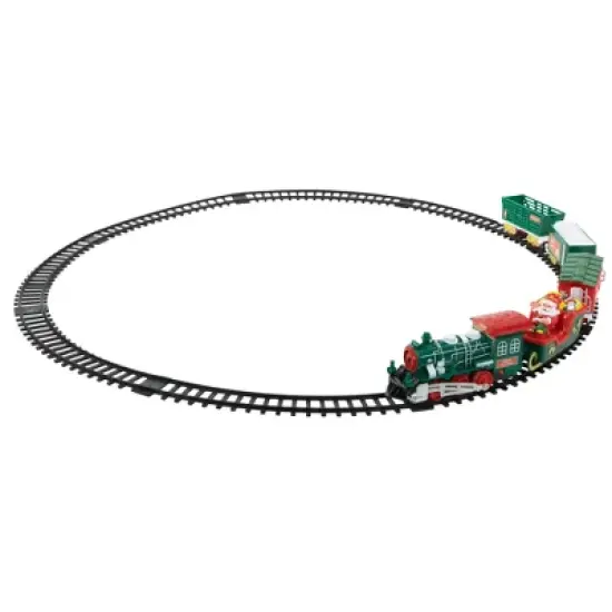 Northlight 30 Pc Battery Operated Lighted and Animated Classic Christmas Train Set with Music image {2}