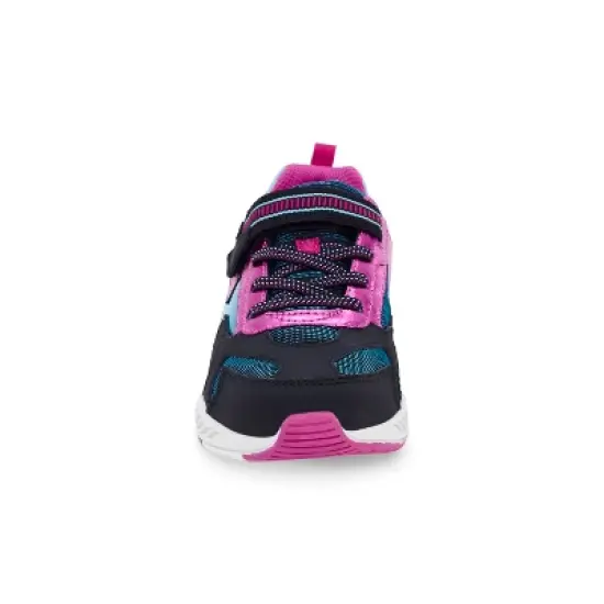 Stride Rite Kids Unisex Light-Up Zips Cosmic Sneaker | 12 | Black Multi image {4}