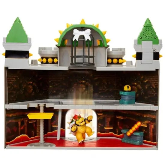 Nintendo Super Mario Bowser Castle with 2.5" Bowser Figure image {3}